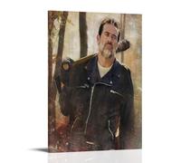 MNABSO The Walking Dead Negan Character Art Tableau mural Impression d'image moderne Décoration de chambre familiale 20 x 30 cm