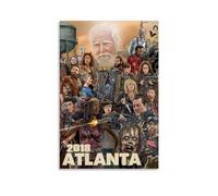 MNABSO TV Series The Walking Dead Collective Character Fan Art Poster Art mural Impression d'image moderne Décoration de chambre familiale 20 x 30 cm