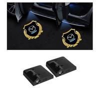 MNBHJGR 2 Pièces Projecteur de Logo de Lumière LED de Porte de Voiture, pour Mazda CX-7 2006 2007 2008 2009 2010 2011 2012 Projecteur de Logo D'éclairage de Porte LED HD,B