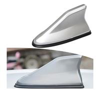MNBHJGR Antenne Aileron de Requin pour Citroen Jumper II 2006-2016, Aileron de Requin Antenne Radio Voiture FM/AM Base Étanche, Accessoire Voiture,C Silver