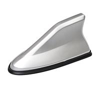 MNBHJGR Antenne Aileron de Requin pour Renault Clio 5 Clio 4 Clio 3 Estate 2001-2024, Aileron de Requin Antenne Radio Voiture FM/AM Base Étanche, Accessoire Voiture,C Silver