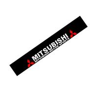 MNBHJGR Bande Pare-Soleil pour Pare-Brise de Voiture, pour Mitsubishi L200 2006-2015 Autocollant pour Pare-Brise en PVC pour Automobiles, Noir Brillant,B