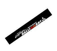 MNBHJGR Bande Pare-Soleil pour Pare-Brise de Voiture, pour Mitsubishi L200 2006-2015 Autocollant pour Pare-Brise en PVC pour Automobiles, Noir Brillant,D