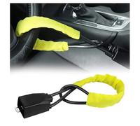 Bloque Volant Voiture, pour Toyota C-HR Hybrid 2024 2025 Verrou de ceinture de sécurité pour volant, Dispositif antivol haute visibilité,A