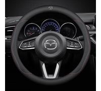 MNBHJGR Couvre Volant Housse, pour Mazda CX-3 2016-2017 Protection Volant Voiture Respirant et Antidérapant Confortable Housse Volant Voiture,A