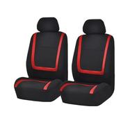 MNBHJGR Housse Siege Voiture, pour Ford KA RU8 2008 2009 2010 2011 2012 2013 2014 2015 2016 Housses de Siège de Voiture Avant, Confortable,AntidéRapant Et ImperméAble,D Red