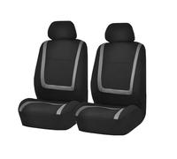 MNBHJGR Housse Siege Voiture, pour Renault Trafic I, II, III (1981-2019) Housses de Siège de Voiture Avant, Confortable,AntidéRapant Et ImperméAble,B Grey