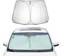 MNBHJGR Pare Soleil Voiture Pare Brise Avant, pour Ford Ranger Raptor 2013-2022 2023 Couverture Pare Soleil Avant Isolation la Chaleur, Pare Soleil Pliable,B