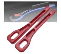 MNBHJGR Siège de Voiture Gap Filler Pad, pour Hyundai Tucson IV 2020-2024 2 Pièces de Remplissage de Siège Intérieur,Bouchon de Siège de Voiture,C Red