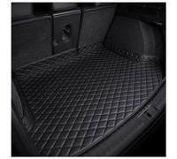 MNBHJGR Voiture Cuir Tapis De Coffre, pour BMW 3 Series Touring F31 2012-2017 2018 2019 Coffre Cargaison Tapis de Doublure AntidéRapant Liner Protection,A/Black