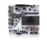 MNBOXCONET 10G NAS Motherboard N150 8 Bay, M8 Mini ITX Mainboard(N100 Update) DDR5 8GB RAM 128GB NVMe SSD, Firewall Dual 2.5gbit LAN, M.2 WiFi, PCIEx1, USB C, TF Slot