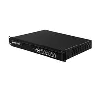 MNBOXCONET 1U Rackmount i5 3320M Firewall Appliance 989 Network Security Industrial Control Server, DDR3 Barebone Msata SSD, 6 x 2.5GbE I226V LAN, RJ45 Console OPNsense, VPN