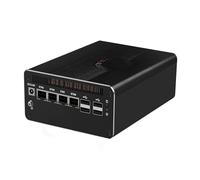 MNBOXCONET AI Firewall Mini PC Core Ultra 7 155H CPU, DDR5 64 Go RAM 2 To NVMe SSD, Micro ordinateur de bureau 4 x 2,5 Go LAN, support Win Linux Proxmox OPNsense, SPK/MIC