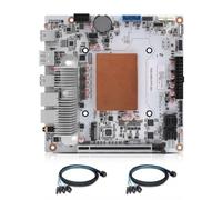 MNBOXCONET M9 NAS Motherboard Ryzen 7 8845HS 8 Bay, RJ45 10GBE LAN, ITX Carte Mère PCIE x16 Slot Supports ECC, Mini Computer Board 2xNVMe(PCIe4.0 x4), DDR5 32GB RAM 1TB SSD with Cable