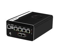 MNBOXCONET Micro Firewall Appliance 10GB SFP+ Core i5 1240P, 4 x i226V 2.5G LAN Mini PC Router, DDR5 8G RAM 256G NVMe SSD, Support Windows OPNsense, Type-C 10Gbps Port, Console, TF Slot