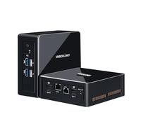 MNBOXCONET Mini PC Computer 13th Gen U300(up to 4.4GHz), Small Desktop Windows 11 Pro Office, DDR5 64GB RAM 1TB NVMe SSD,UHD Graphics, Dual Intel i226V 2.5GbE LAN, WiFi6/BT5.2, USB3.2, Type-C