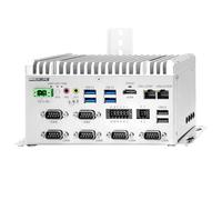 MNBOXCONET Mini PC Fanless Low Power Core i5 8265U, DIN-Rail Mount Industrial Firewall, Micro Embedded PC 8GB RAM 128GB SSD, 2 x GbE LAN, 8GPIO, 6COM, DC 9-36V Power Input