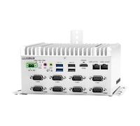 MNBOXCONET Mini PC industriel J6412 sans ventilateur - Micro intégré - 32 Go de RAM - SSD 1 To - 2 Gigabit LAN - 8 x RS232/485 COM Rugged Fanless Design pour Auto Power On - Entrée d'alimentation CC 9