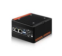 MNBOXCONET Mini PC NAS N355, 4 NVMe NAS Petit PC, double 2,5 GbE LAN Mirco Ordinateur de Bureau 2HD 4K@60HZ, DDR5 32 Go RAM 1 To SSD, USB3.2 10 Gbps, Prend en charge l'Extension WiFi/BT