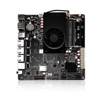 MNBOXCONET NAS Motherboard J6412 Processor Low Power, 8GB RAM 128GB SSD, UHD Graphics, Firewall Mini-ITX NAS Board, 2 x i226V 2.5GbE LAN, Dual M.2 2280 NVMe Slot, USB3.0