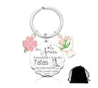 MNBVBV Annonce grossesse Tata Porte clef Cadeau tata veux tu être ma marraine cadeau annonce grossesse tata futur tata porte clef tata bts porte cle meilleure tata porte clef tu va être tata (5)