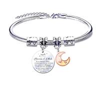 MNBVBV Bracelet Filleule - Cadeau de Noël, Naissance, Anniversaire pour Ma Filleule Fille - Marraine (5)