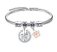 MNBVBV Cadeau pour fille et bracelet Femme Anniversaire Idee Ado