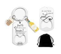 MNBVBV Décapsuleur demande témoin de mariage veux-tu être mon témoin Porte-clés annonce témoin homme - idée demande témoin mariage fiançailles annonce mariage surprise témoin (1)