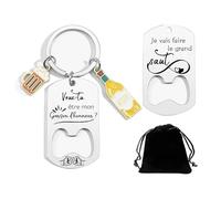 MNBVBV Décapsuleur demande témoin de mariage veux-tu être mon témoin Porte-clés annonce témoin homme - idée demande témoin mariage fiançailles annonce mariage surprise témoin (2)