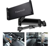 MNBVC-Car Headrest Tablet Mount Backseat Seat Universal Pad Phone Holder 360? Swivel Rotating Angle Adjustable Stretchable for iPad iPhone, Galaxy, Switch, 5-11"" Device