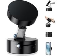 Mnbvc-Magnetic Suction Phone Holder, Vacuum Cell Phone Mount With Suction Cup Phone Mount Foldable Suction Vacuum Phone Stand For Car Dash Board/Travel/Gym/Desktop, Fits Iphone 16/15 Pro Max/Android,