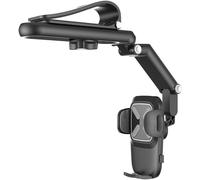 Mnbvc-Phone Holder For Car Sun Visor, Rotatable And Retractable, Universal Phone Holder Car