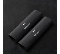 MNBVGHH 2 Pieces Voiture Protege Ceinture de Securit Coussin, pour Citroen DS Cuir PU Epaulieres De Ceinture De Securite,Doux Safety Confortable,A