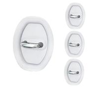 MNBVGHH 4 pièces Couvercle De Serrure De Porte De Voiture Couvercle, pour Audi Q3 Q5 Q7 A2 A3 A4 A5 A6 A7 A8 Silicone Protection Latch Covers,Amortisseur Silencieux Protecteur de Serrure de Porte,B