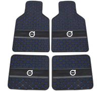 MNBVGHH 4 Pièces Tapis De Voiture, pour Volvo S90 2016-2017 Tapis de Sol Durable Imperméables et Antidérapants Accessoires De Protection,A