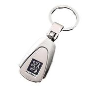 MNBVGHH Auto Porte-clé, pour Peugeot 206 207 208 306 307 108 2008 3008 Porte-Clés de Voiture en Cuir, Porte-Clés de Voiture Anti-Pert,Tournevis,Porte-clés de Remplacement,E-S