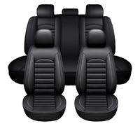 MNBVGHH Élégant Protecteur d'Intérieur Auto pour Renault Scenic E-Tech 2024-2025 Housses de Siège 5 Places en Cuir Synthétique Airbag Compatible Noir