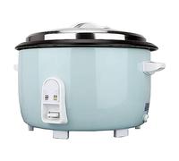 MNBVH Cuiseur de Riz électrique, 45L, Noir, cuisinière de Riz Commercial, réchauffeur de Riz sans bâton, Fonction de Main-d'œuvre, Pot intérieur détachable, Couvercle métallique