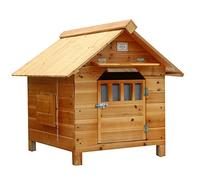 MNBVH Niche pour Chien en Bois I Niche pour Chien d'intérieur I Lieu de Couchage pour Animaux de Compagnie I Hydrofuge et Stable I Différentes Tailles et Couleurs (Size:XL)