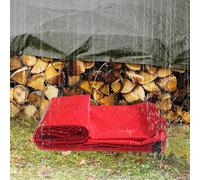 MNBVH Tarpauline étanche-tarpauline Lourde pour la fiche de bâche en PVC résistant aux UV et à la déchirure de 550gsm