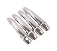 MNBX Couvre Poignée de Porte de Voiture Garniture pour PEUGEOT 3008 2010-2014 ABS Chrome Poignée de Porte Latérale Extérieure Protection Cadre Autocollants Accessoires de Style Automatique