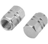 MNBYHWA 4 Pièces Aluminium de Roue pour K-IA Stonic 2018-2024, Bouchons de Valve en métal avec Anneau en Caoutchouc Bouchon de Valve Voiture