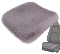 MNBYHWA Coussin Protecteur de Siège Voiture pour The Range Rover Evoque Model (2012-2018), Coussin en Peluche Lapin en Hiver Housse de siège de Voiture Couvre Siege Auto,Grey
