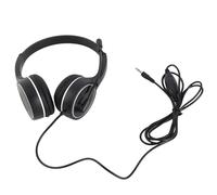 MNDPOAATY Casque stéréo pour Enfants avec Isolation du Bruit, Pliable, sur l’Oreille, Filaire, avec Micro et Port de Partage pour Les Voyages en Avion, Compatible avec Tous Les appareils 3,5