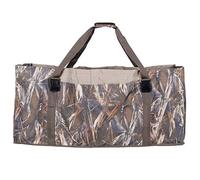 MNDPOAATY Sac de 12 emplacements pour appâts à Canards, Sac de Rangement pour la Chasse aux appels à Canards, Fourniture de Chasse en Camouflage en Tissu Oxford 600D avec Conception de Drain