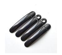 MNEUEQ Autocollant Couverture Poignée Porte Extérieure Voiture Serrure Décorative Pour Skoda Pour Fabia I 6Y 1999 - 2006(Style 1)