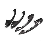 MNEUEQ Autocollant Décoration Couverture Poignée Porte Latérale Voiture Pour Benz Classe C W205 GLC X253 E W213 2015 - 2019(Noir)