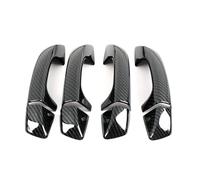 MNEUEQ Autocollant Protection Garniture Couvercle Poignée Porte Chromé Pour VW Pour Golf MK6 2008 - 2013(Style 1)