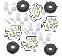 MNEUEQ Kits de Joints de Membrane Kit De Réparation De Carburateur De Moto Joint Reconstruction Carburateur 4 Ensembles pour Y&amaha YZF600 R YZF600R YZF 600 1997 - 2007