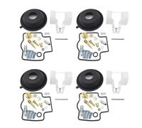 MNEUEQ Kits de Joints de Membrane Kit De Réparation De Carburateur pour Carburateur pour Kawasaki ZX-7 ZX7 ZX9R ZX1000B ZX-10 ZX 900 1000 ZX10 avec Flotteur À Membrane À Vide(Style 1)